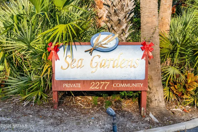 a sign on the side of a building