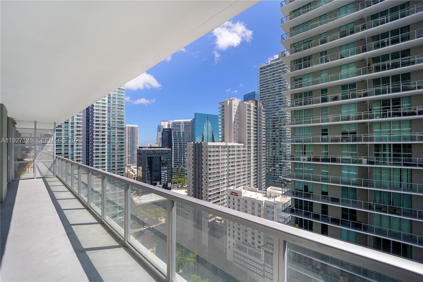 1111 Southwest 1st Avenue, Unit 2716N Miami, FL 33130 - Photo 2 of 28 a view of a balcony with city view