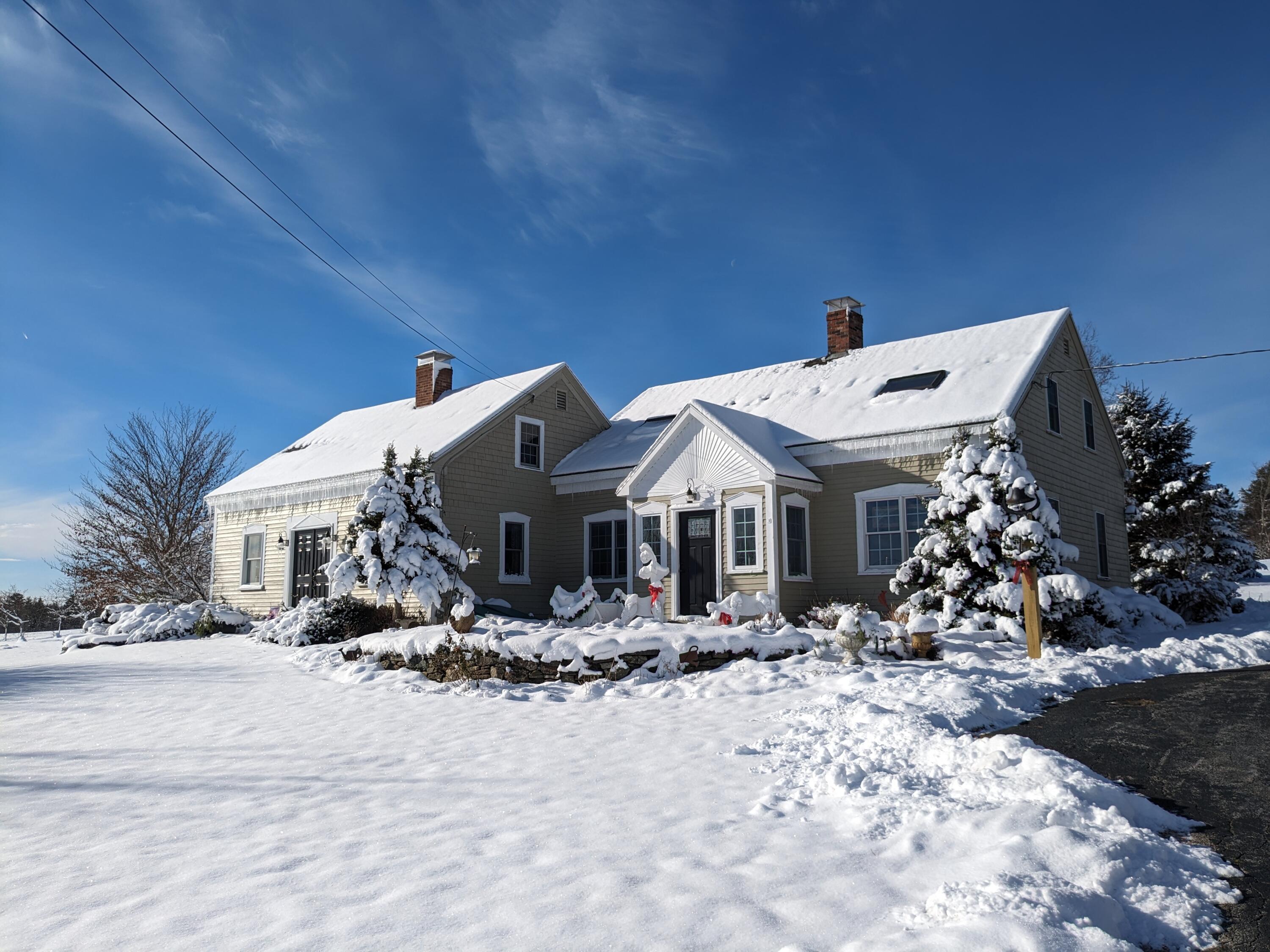 608 North Penobscot Road Penobscot, ME 04476 - Photo 51 of 52 Winter Scene