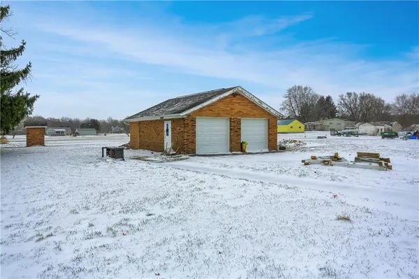 a view of a house with a outdoor space