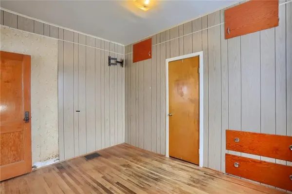 a view of closet area