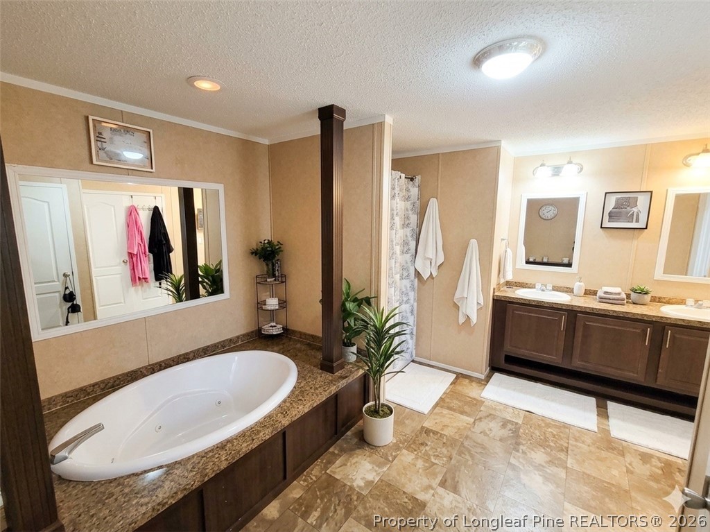 29 Character Court Bunnlevel, NC 28323 - Photo 6 of 14 Primary Bathroom - Picture has been virtually edited for lighting