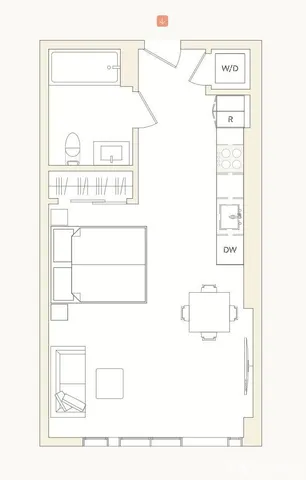 a picture of a bench in a white microwave