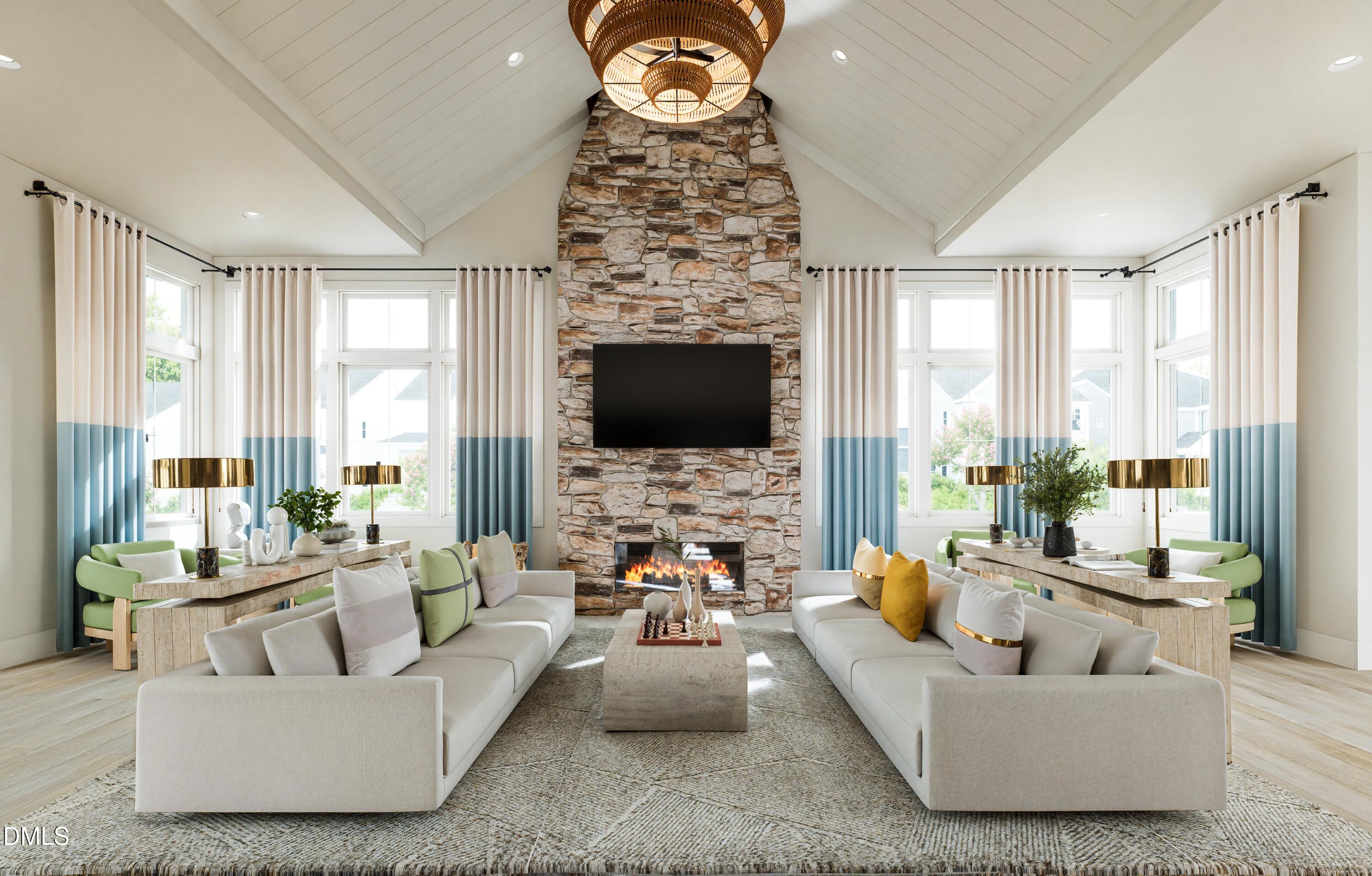 925 Kinglet House Road Knightdale, NC 27545 - Photo 34 of 36 Silverstone Community Amenity Rendering