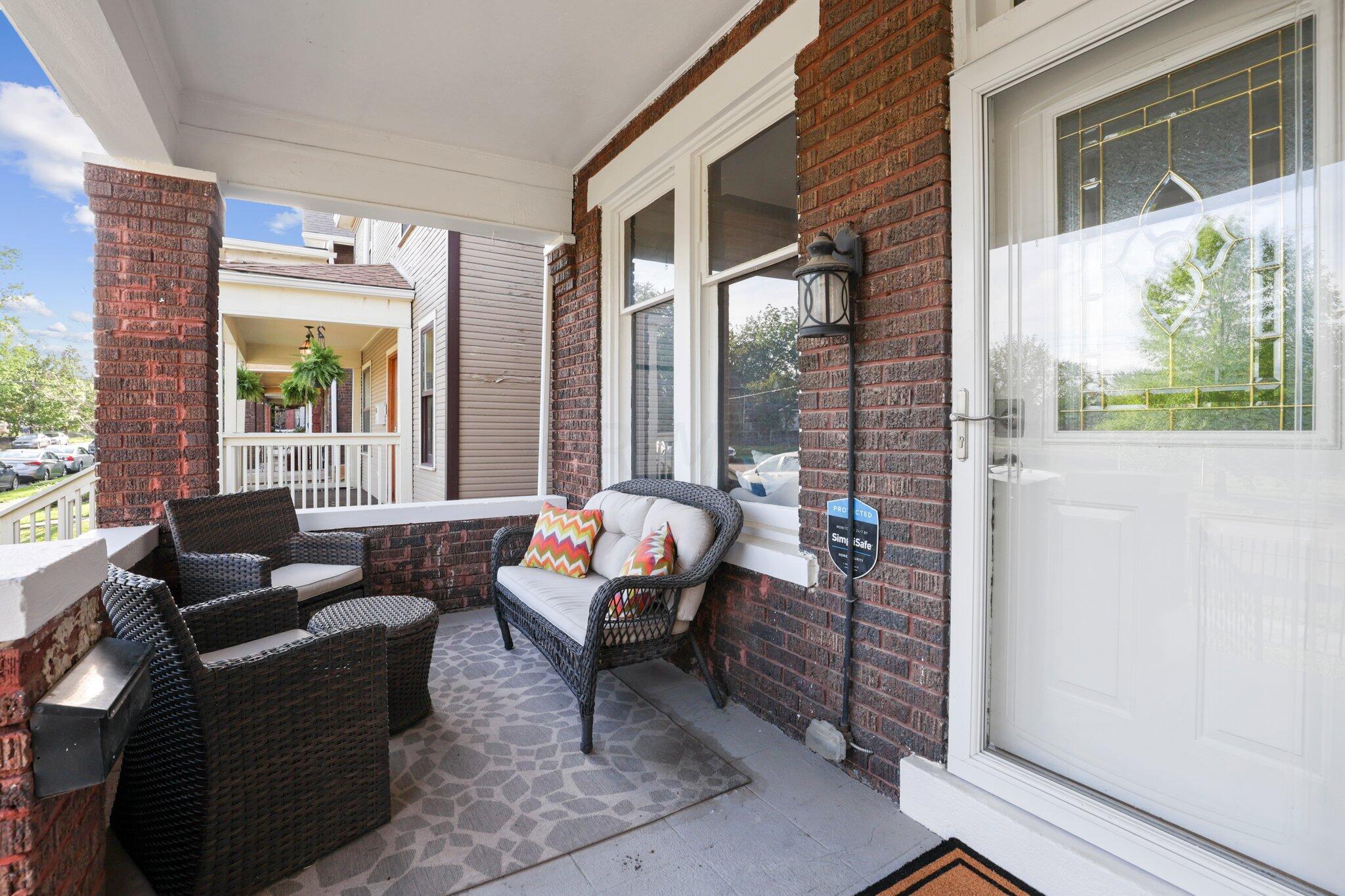 1518 Bryden Road Columbus, OH 43205 - Photo 4 of 41 Covered Front Porch