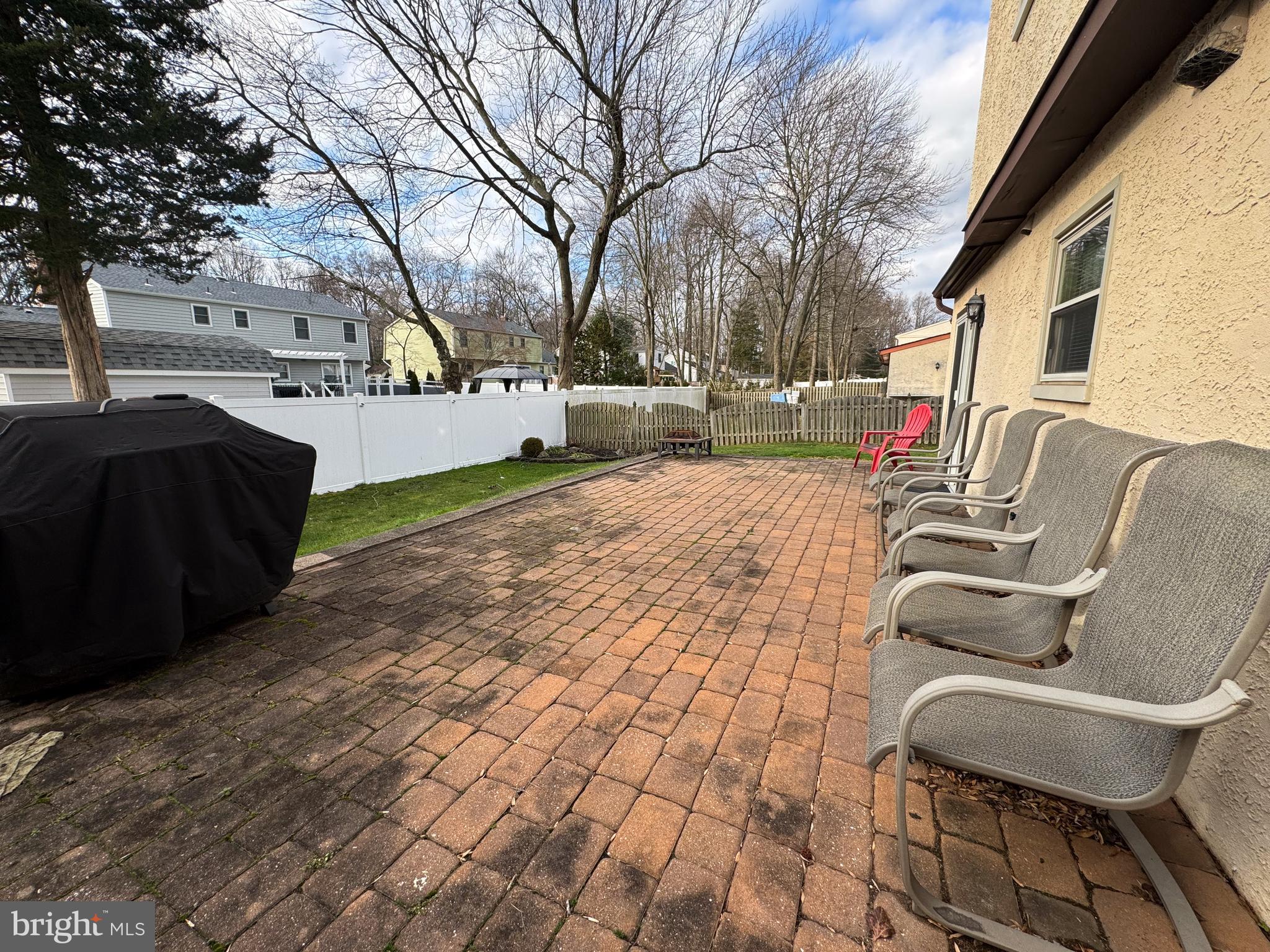 57 Christopher Road Voorhees, NJ 08043 - Photo 23 of 36 patio from the side fence