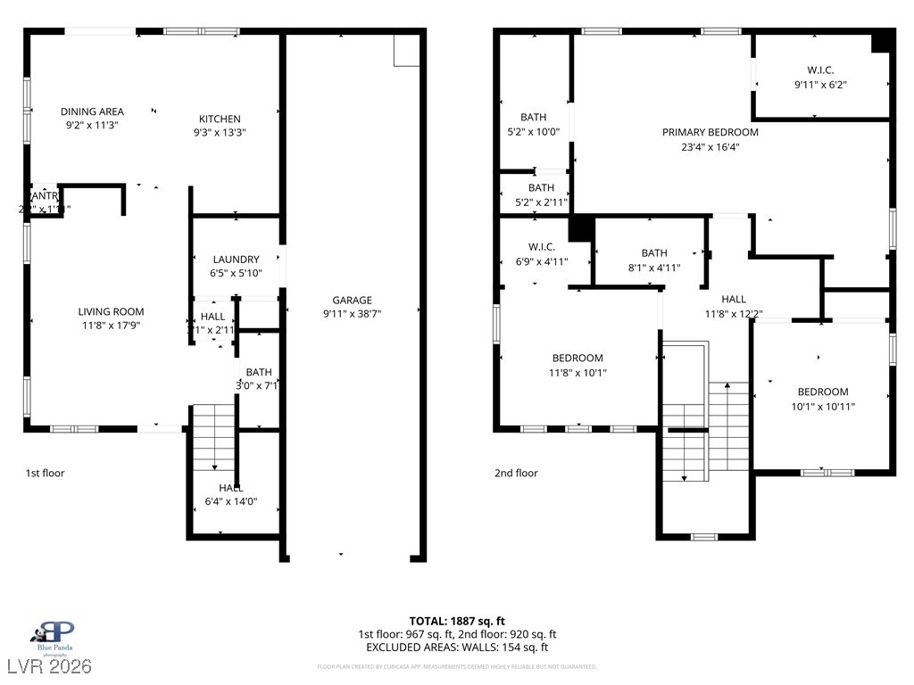 8038 Kings Ransom Street Las Vegas, NV 89139 - Photo 36 of 38 View of home floor plan