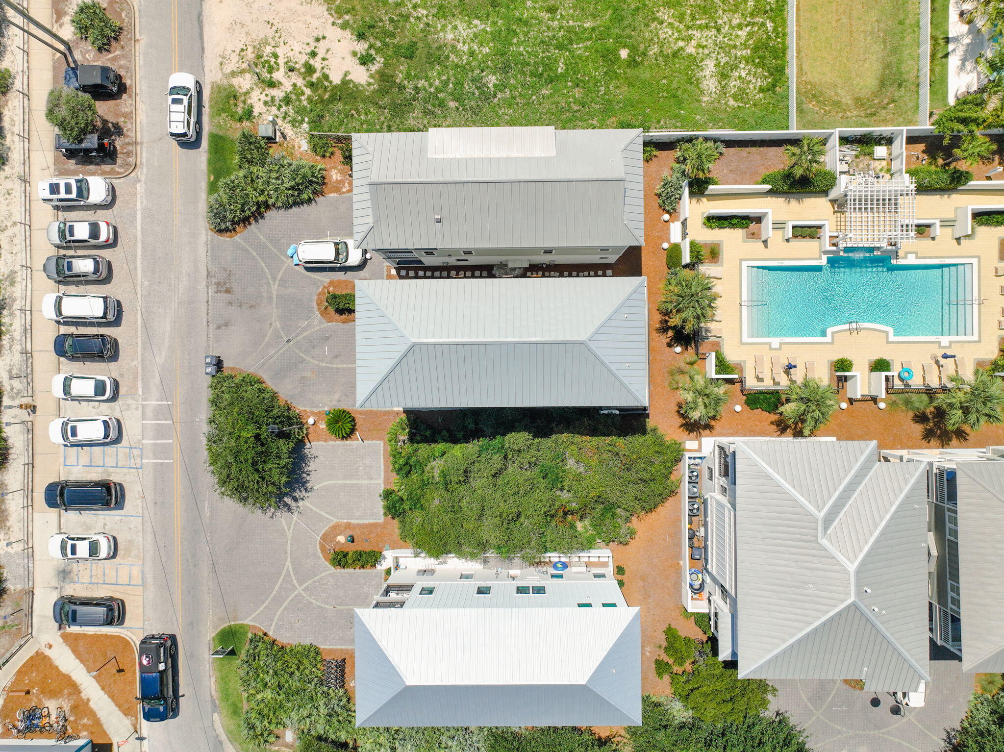 Lot 3 West Park Place Ave Inlet Beach Inlet Beach, FL 32461 - Photo 6 of 30 an aerial view of a house with a yard basket ball court and outdoor seating
