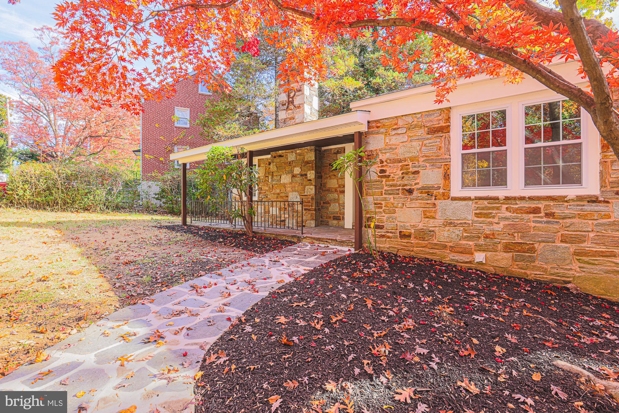 3641 Campfield Road Baltimore, MD 21207 - Photo 61 of 61 a view of a backyard with large trees