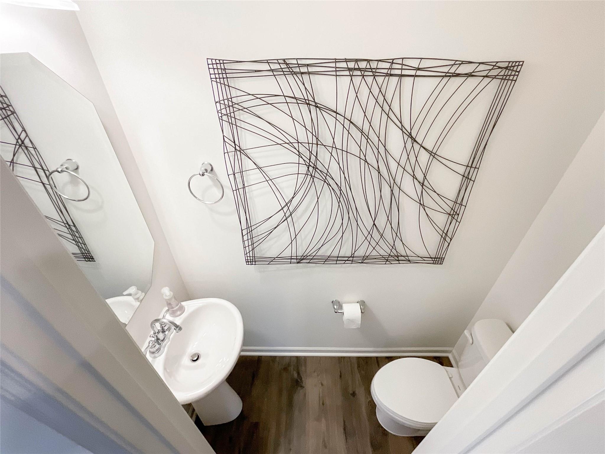 717 Alexander Commons Drive Monroe, NC 28112 - Photo 28 of 33 a bathroom with a toilet and a chair
