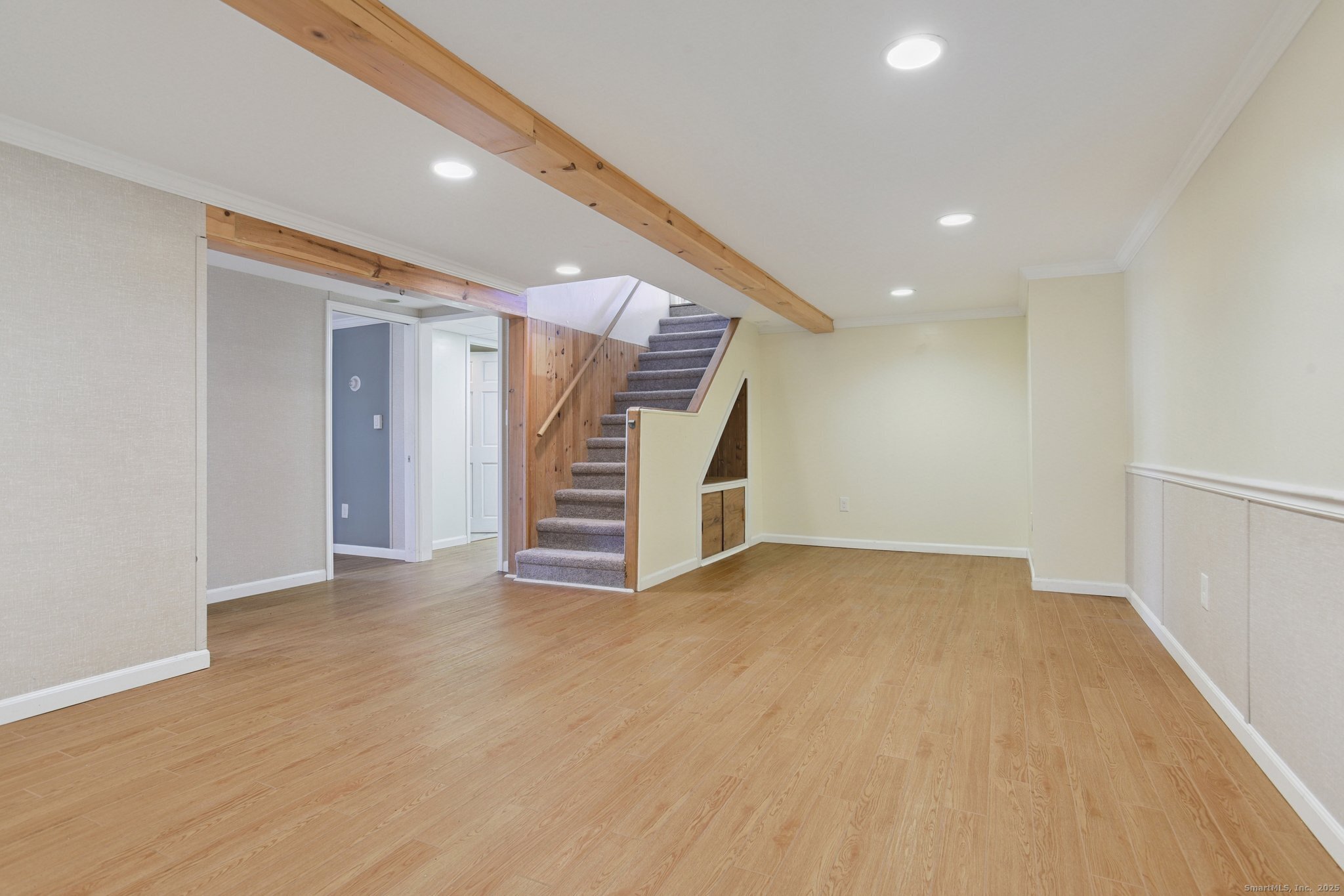 109 Valley Road Groton, CT 06340 - Photo 19 of 28 a view of an empty room with stairs