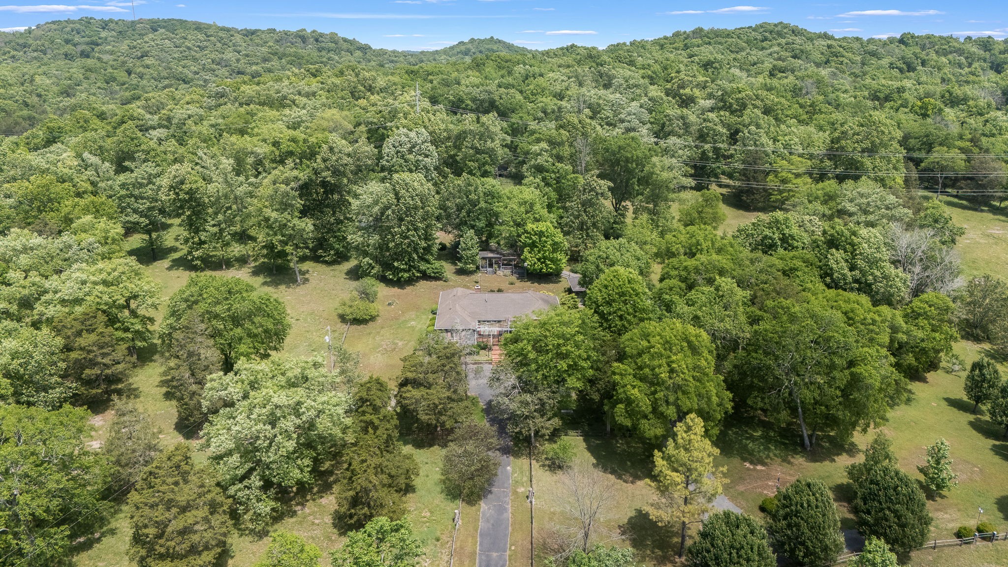 32 Grisham Road Fayetteville, TN 37334 - Photo 14 of 15 a view of a forest with a street