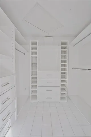 a view of walk in closet