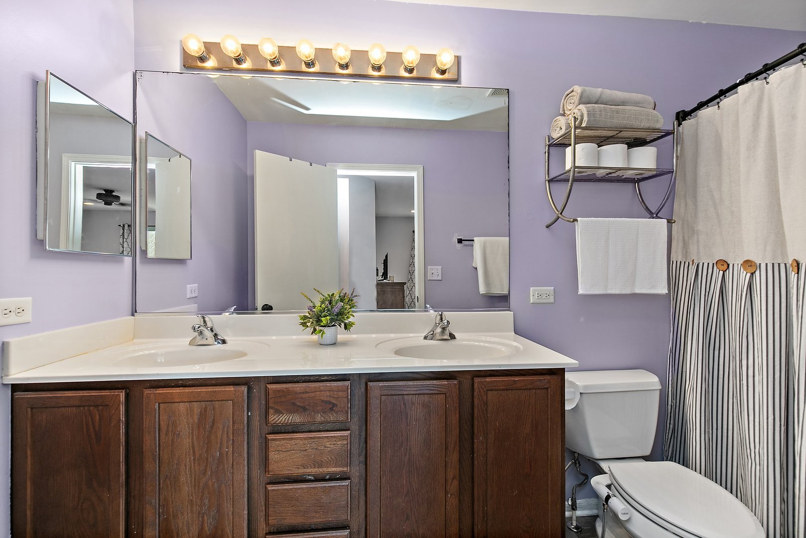 23 Boathouse Road Pingree Grove, IL 60140 - Photo 17 of 25 a bathroom with a sink vanity mirror and toilet