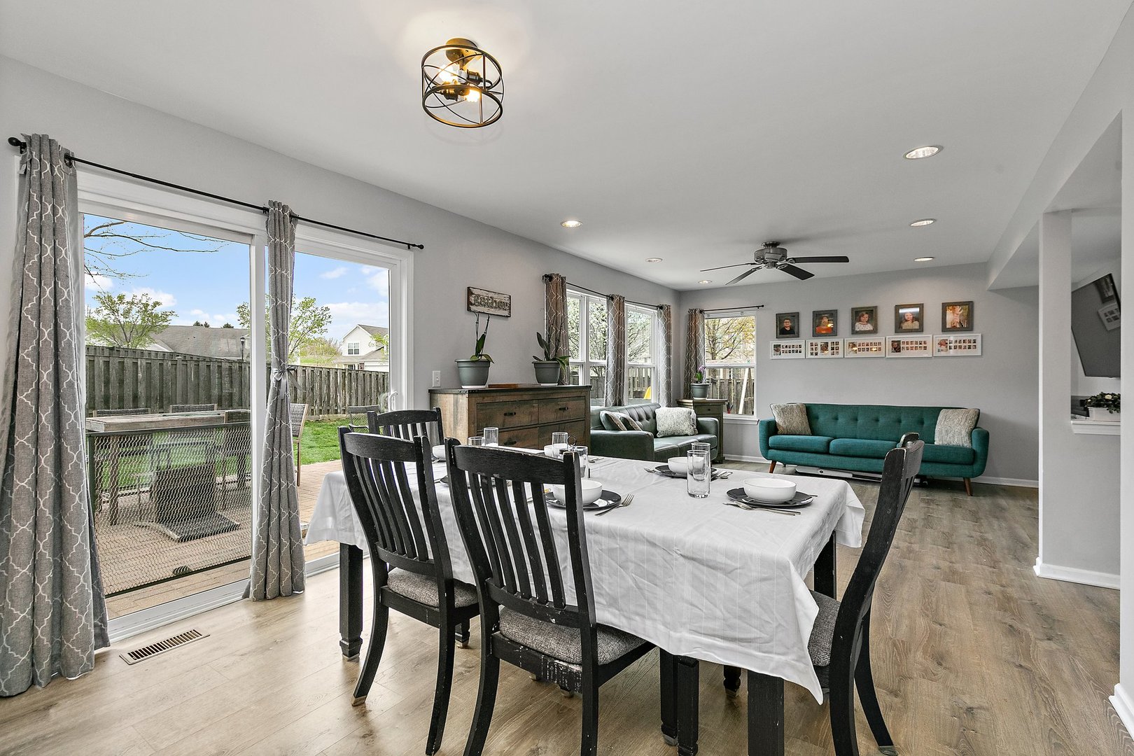 23 Boathouse Road Pingree Grove, IL 60140 - Photo 9 of 25 a view of a dining room with furniture window and outside view
