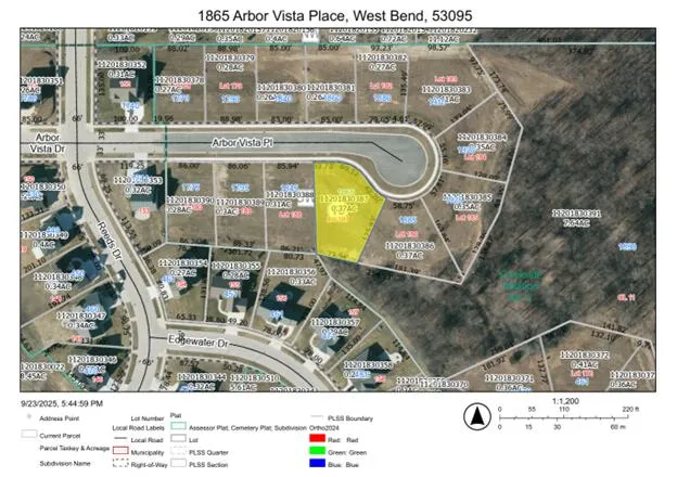 $617,900 | 1865 Arbor Vista Place, West Bend, WI 53095