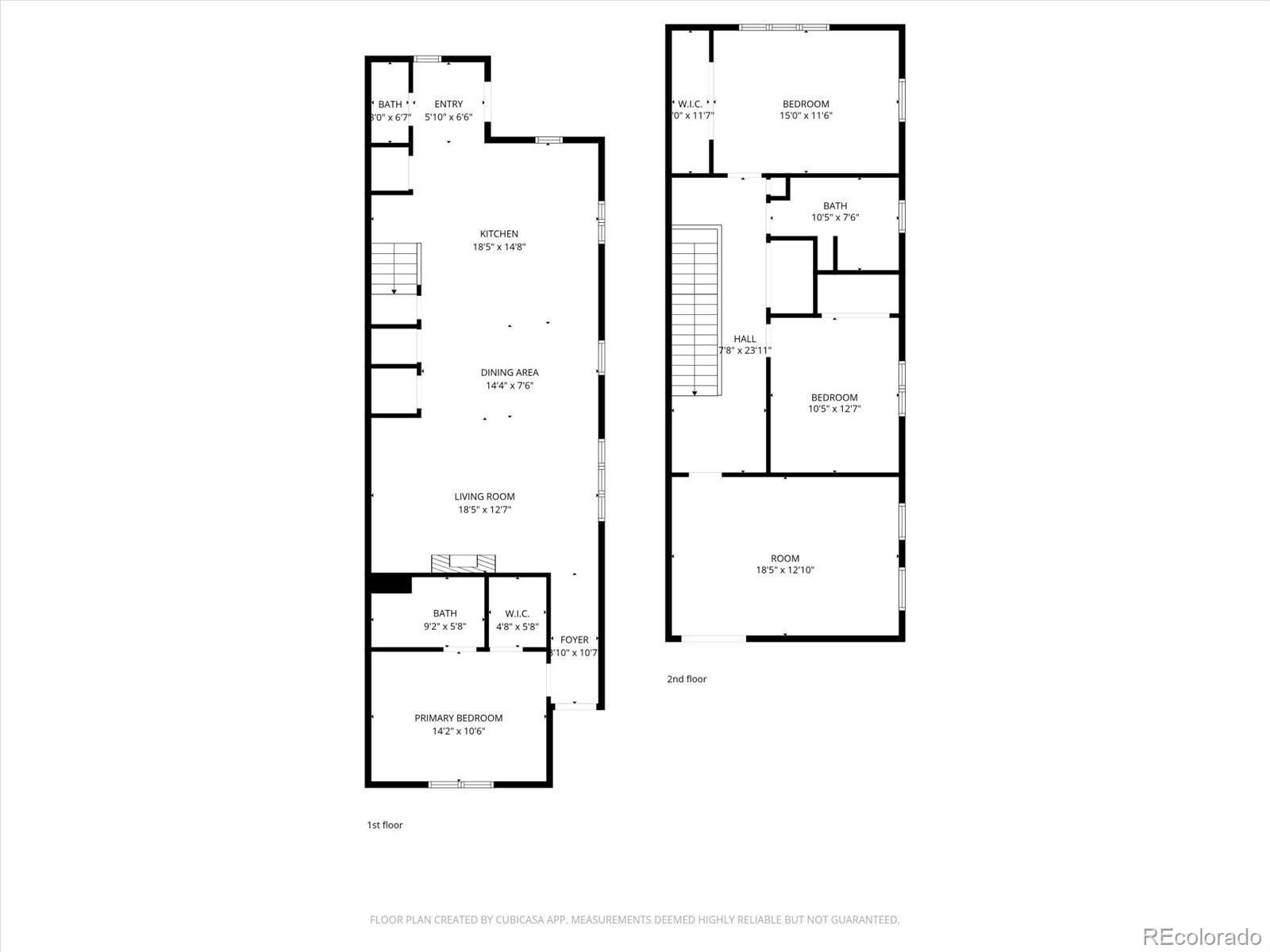 1036 H Street Salida, CO 81201 - Photo 50 of 50 a picture of a floor plan