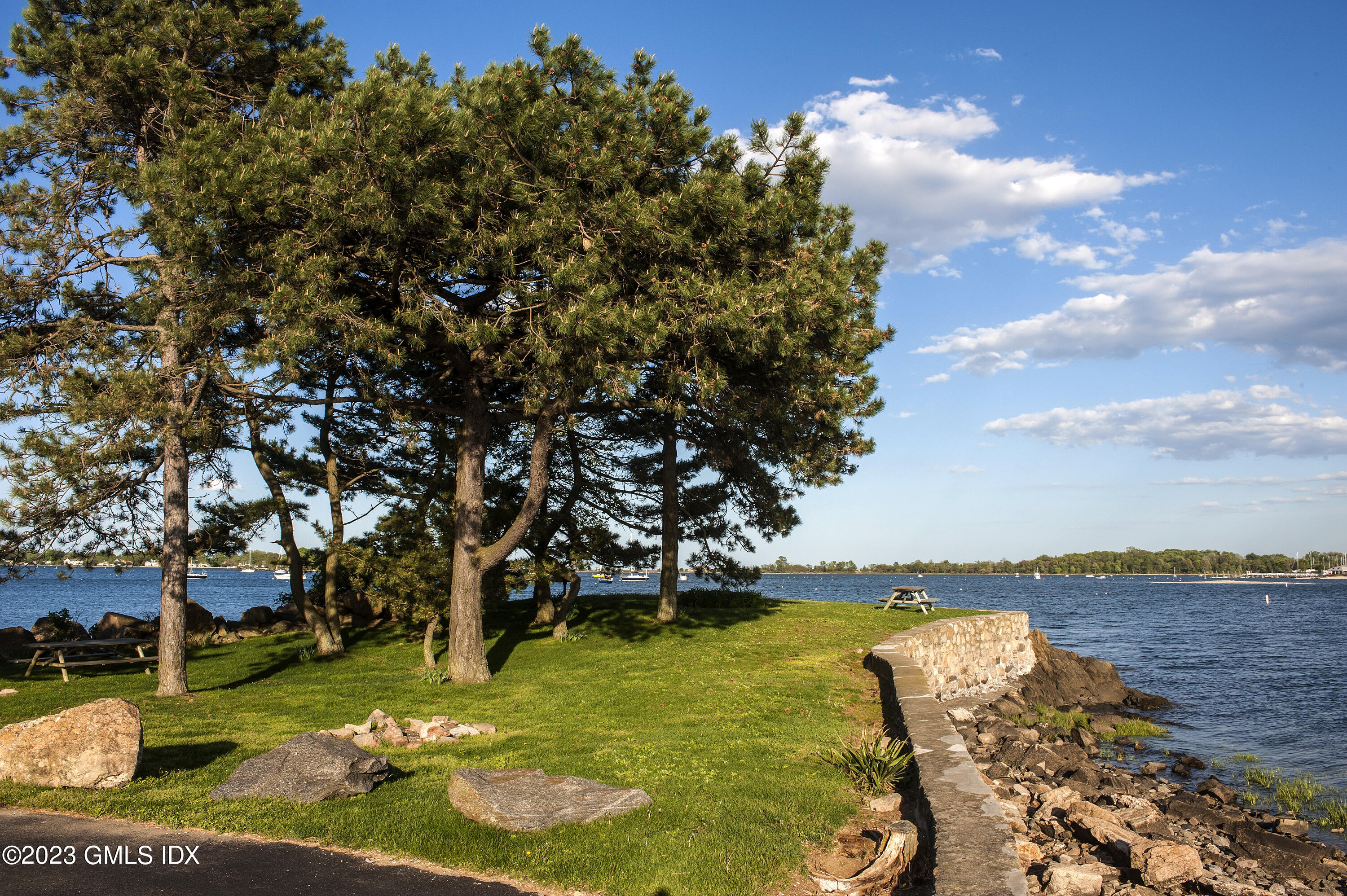 1 Seagate Road Riverside, CT 06878 - Photo 21 of 31 a view of a lake with houses