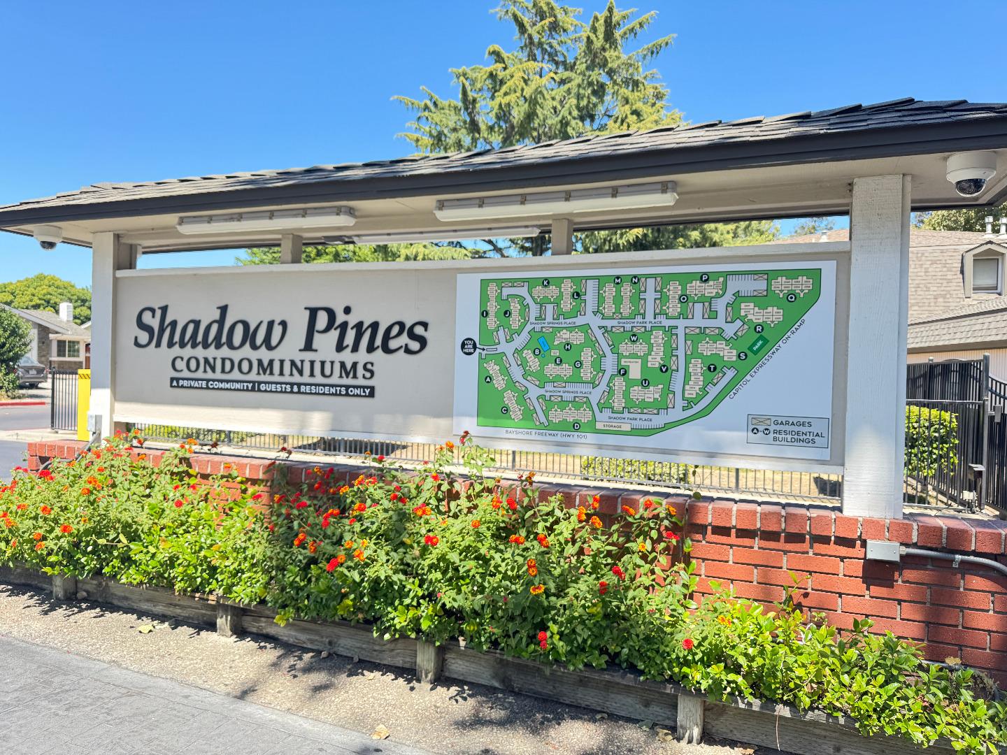 a sign on the side of a building