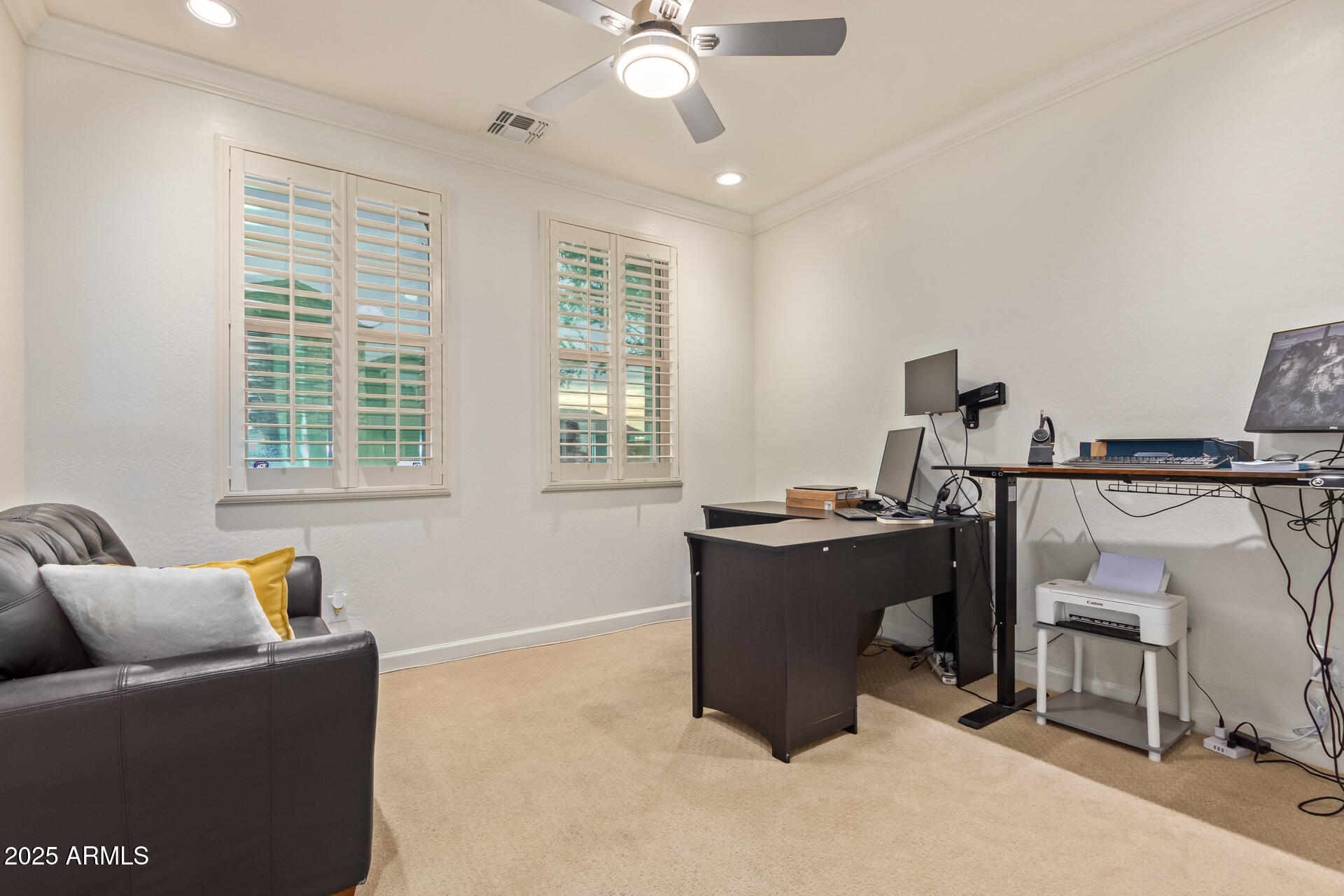 18557 North 94th Street Scottsdale, AZ 85255 - Photo 13 of 27 a living room with furniture and a window