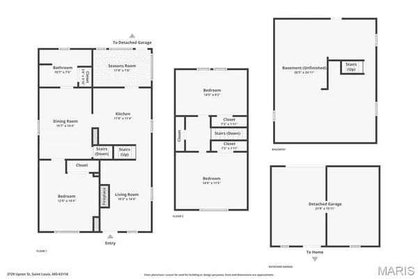 $181,500 | 3729 Upton Street, St. Louis, MO 63116