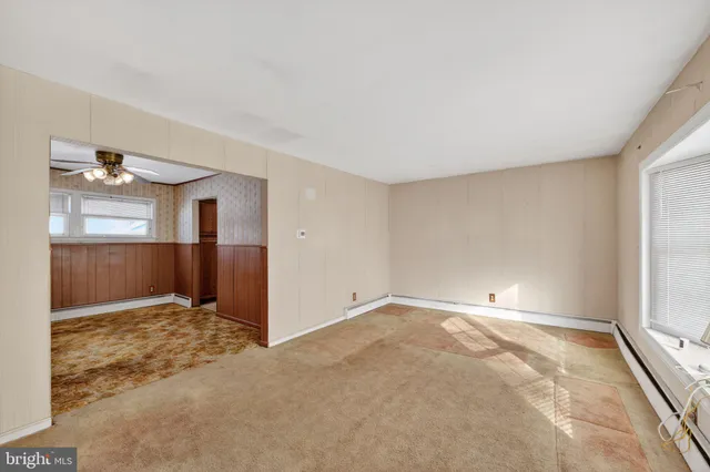 wooden floor in an empty room