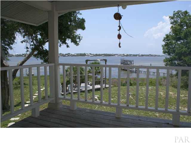 14925 Innerarity Point Road Pensacola, FL 32507 - Photo 12 of 23 Porch view from the crows nest