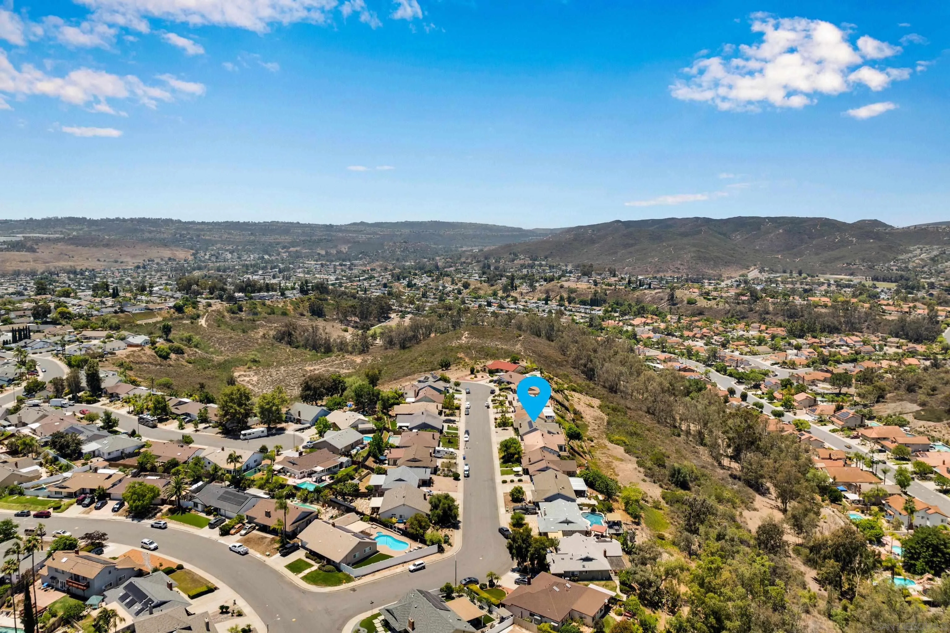 13710 Ahwahnee Way Poway, CA 92064 - Photo 37 of 43 an aerial view of a city