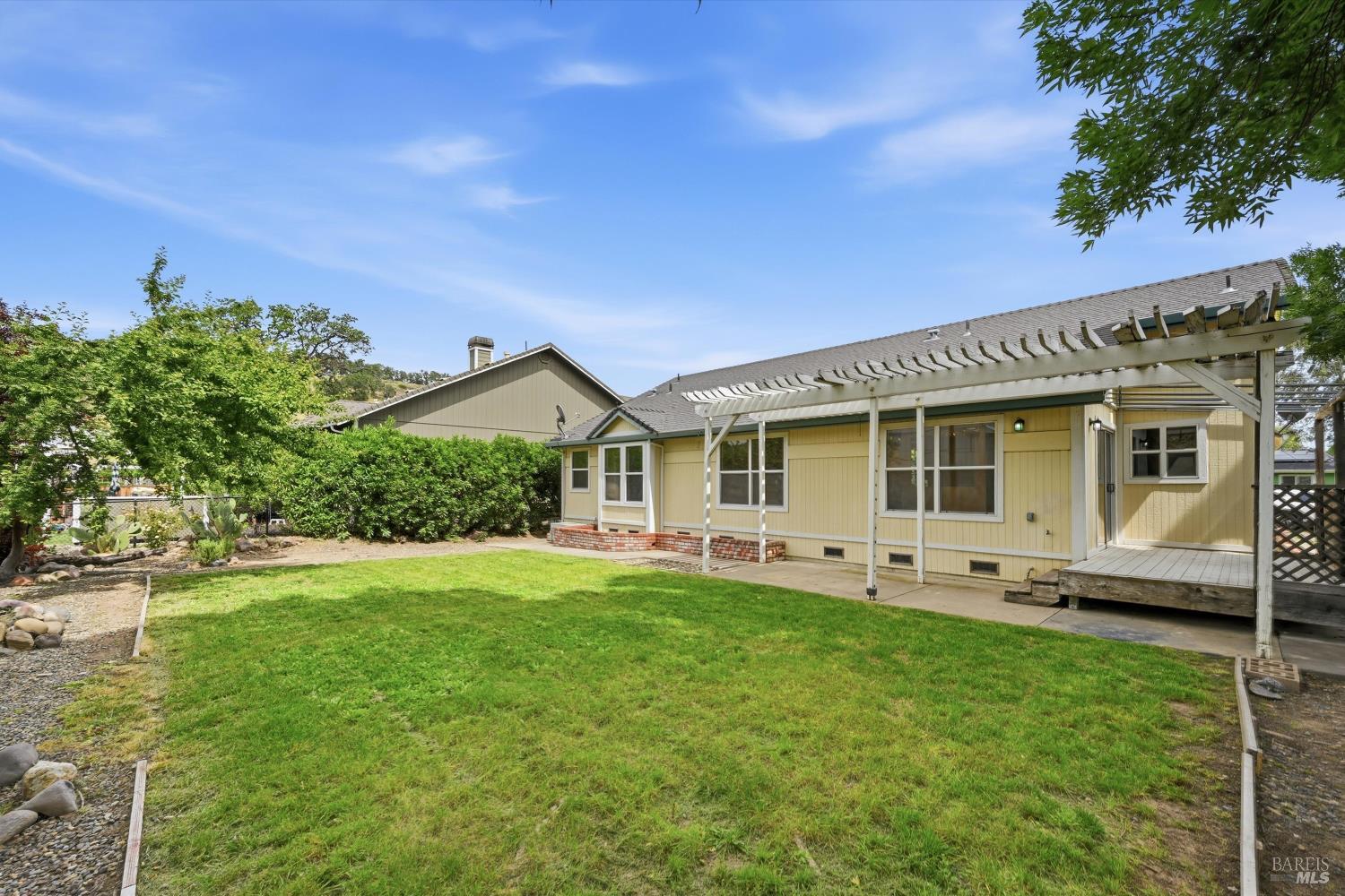 18057 Spyglass Road Hidden Valley Lake, CA 95467 - Photo 25 of 29 Backyard.