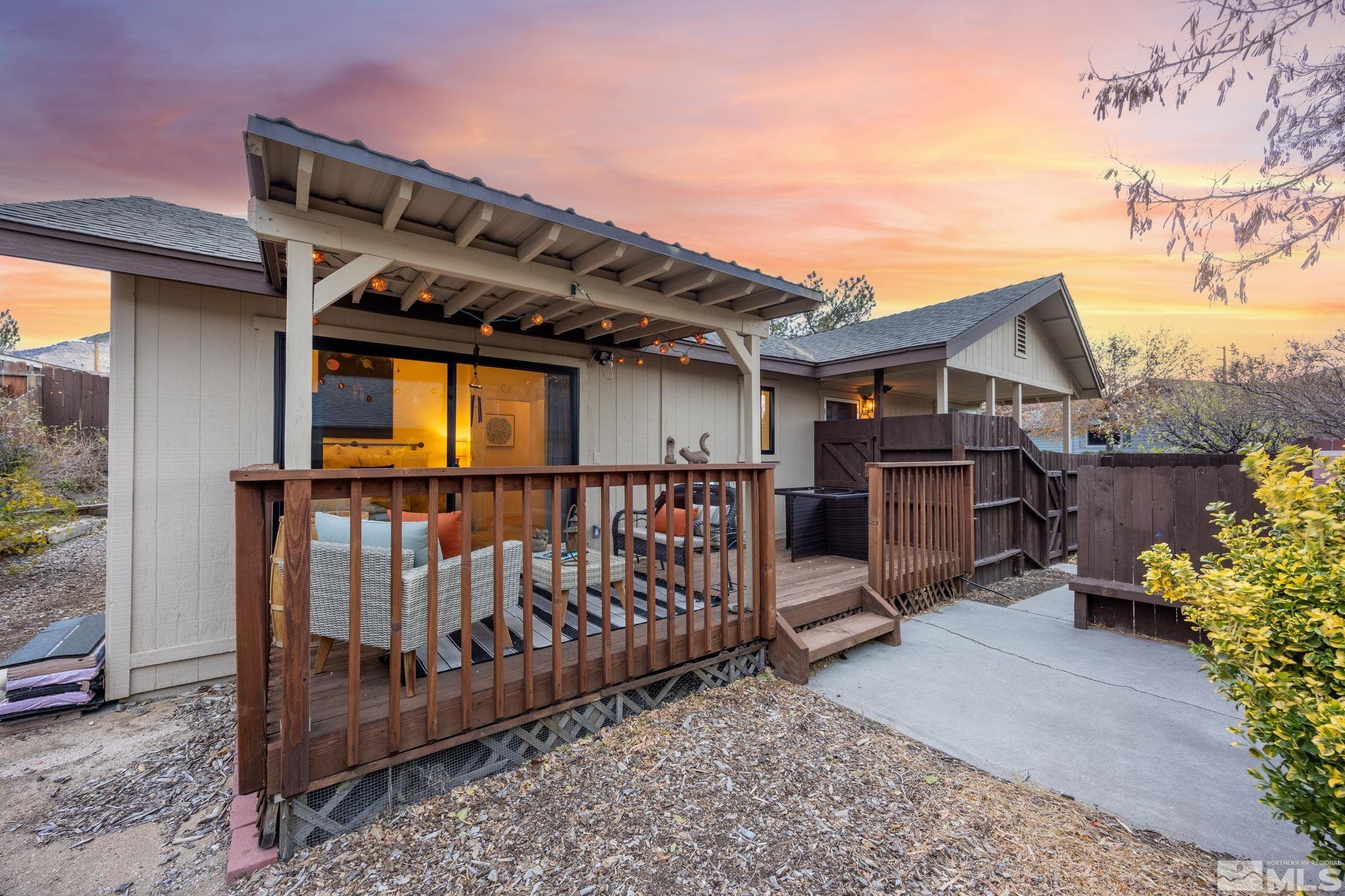 115 Stonecrest Drive Verdi, NV 89439 - Photo 15 of 28 a view of a house with wooden fence