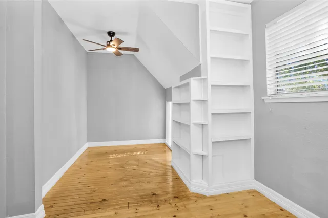 a view of a room with shelf