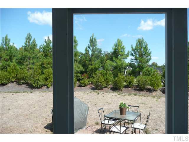 2755 Hidden Waters Circle Raleigh, NC 27614 - Photo 15 of 19 This picture is looking out from the covered porch to the patio Patio/Deck