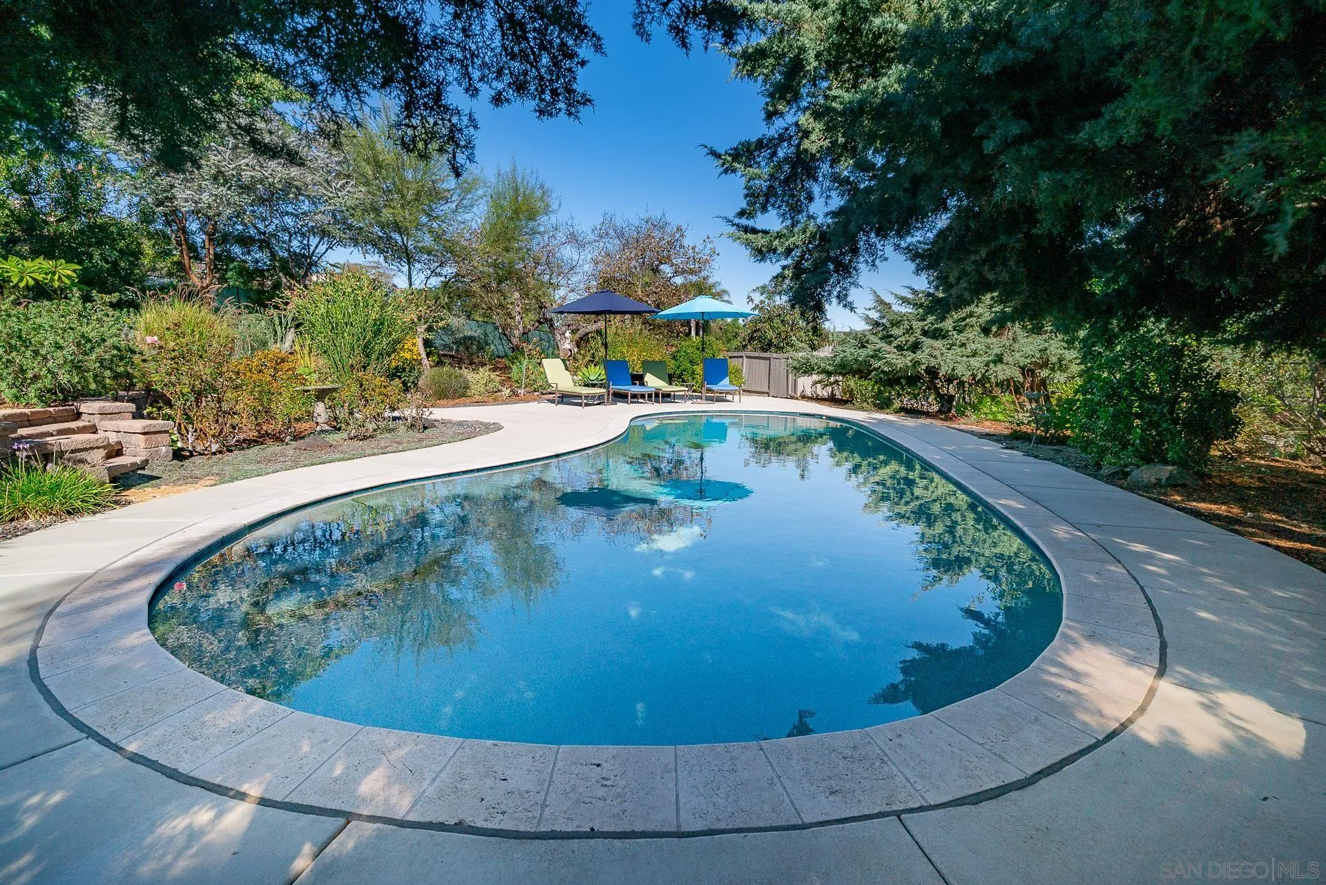 329 Greenview Lane Fallbrook, CA 92028 - Photo 33 of 53 a view of a swimming pool with a yard