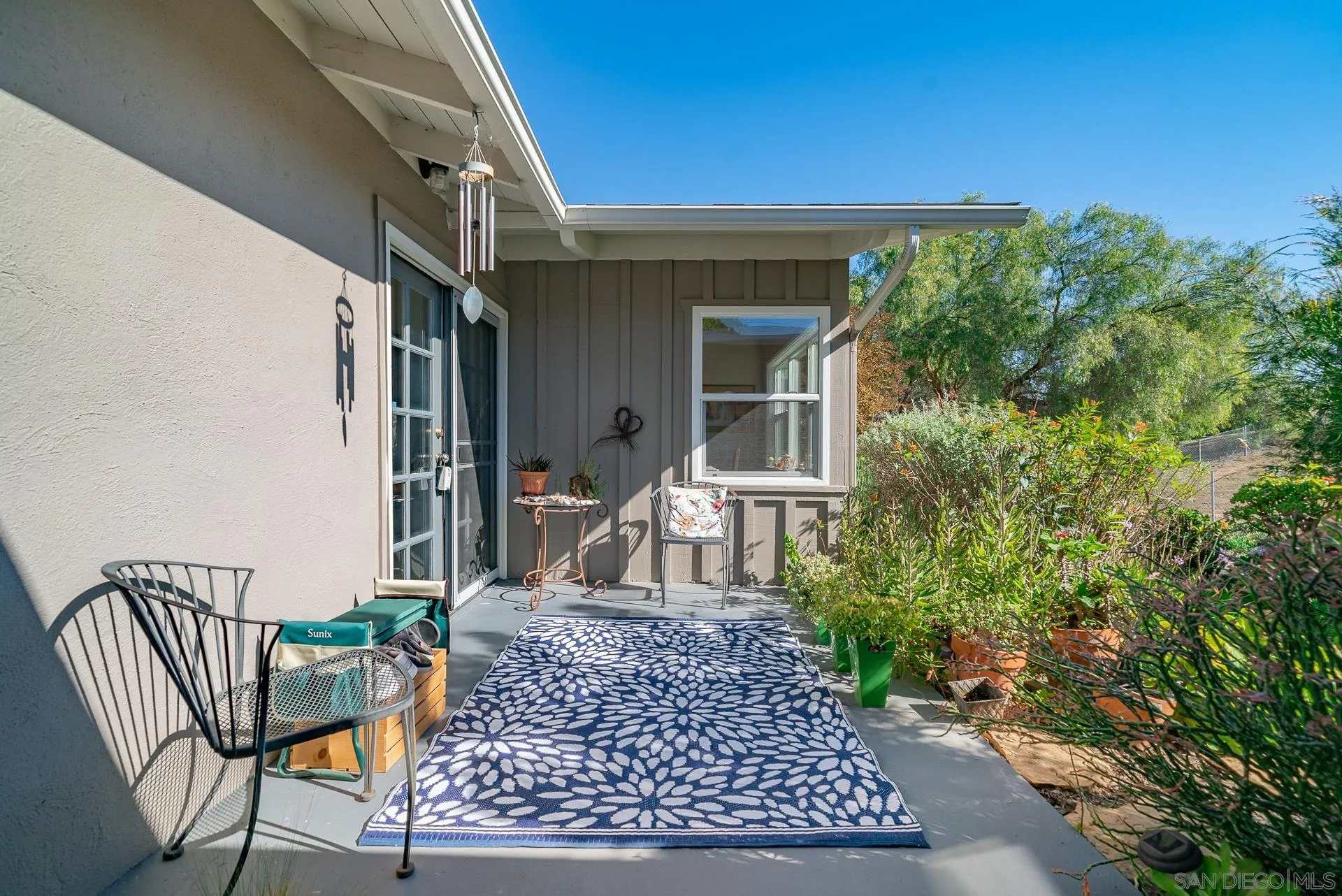 329 Greenview Lane Fallbrook, CA 92028 - Photo 40 of 53 a view of a porch with furniture and garden