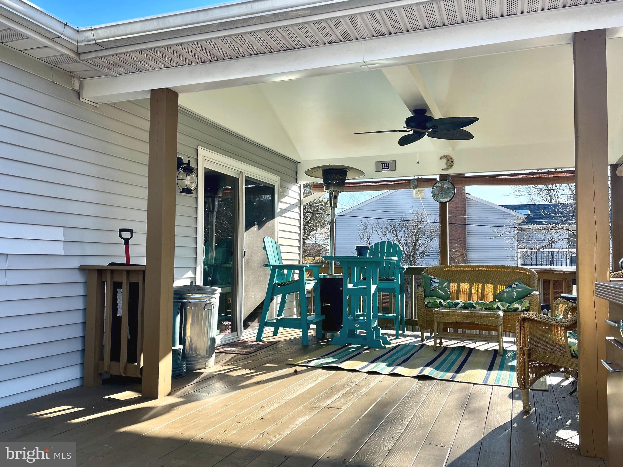 734 North Houcksville Road Hampstead, MD 21074 - Photo 21 of 29 Deck features pull-down shades