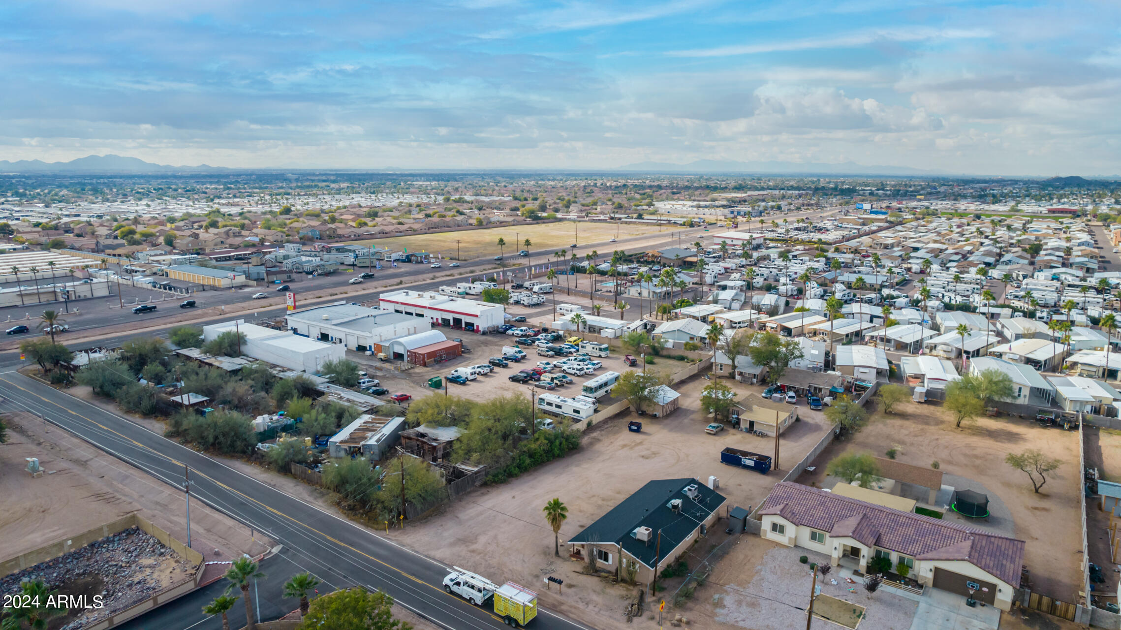 44 North Mountain Road Apache Junction, AZ 85120 - Photo 27 of 39 0028-05 - Mountain Aerials