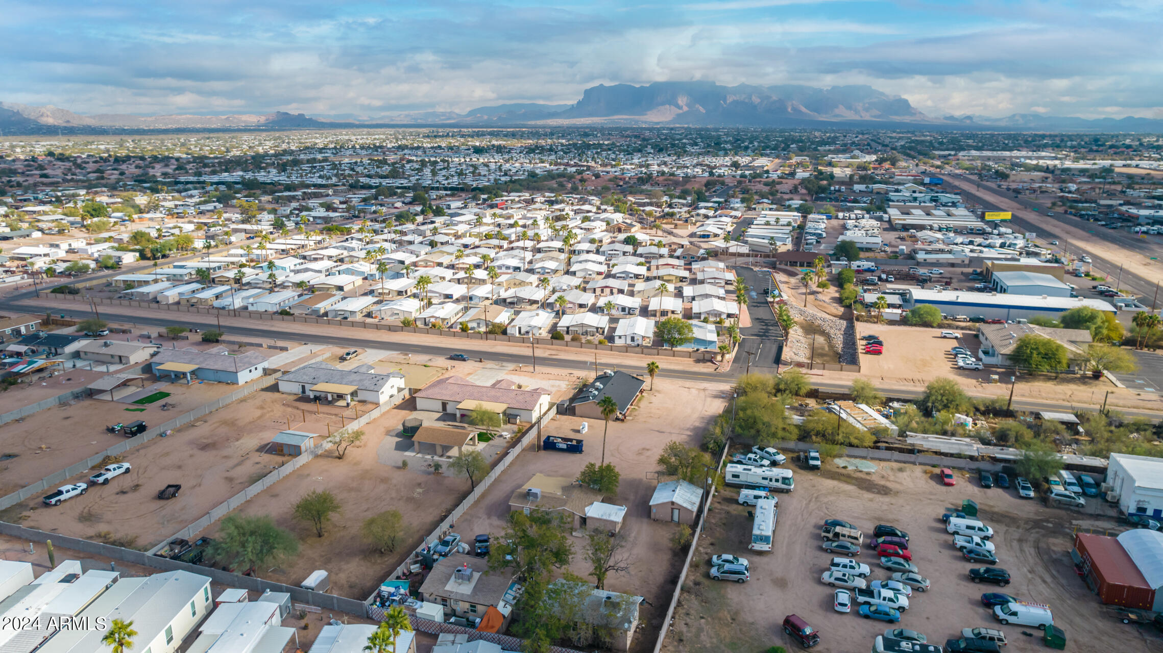 44 North Mountain Road Apache Junction, AZ 85120 - Photo 30 of 39 0031-08 - Mountain Aerials