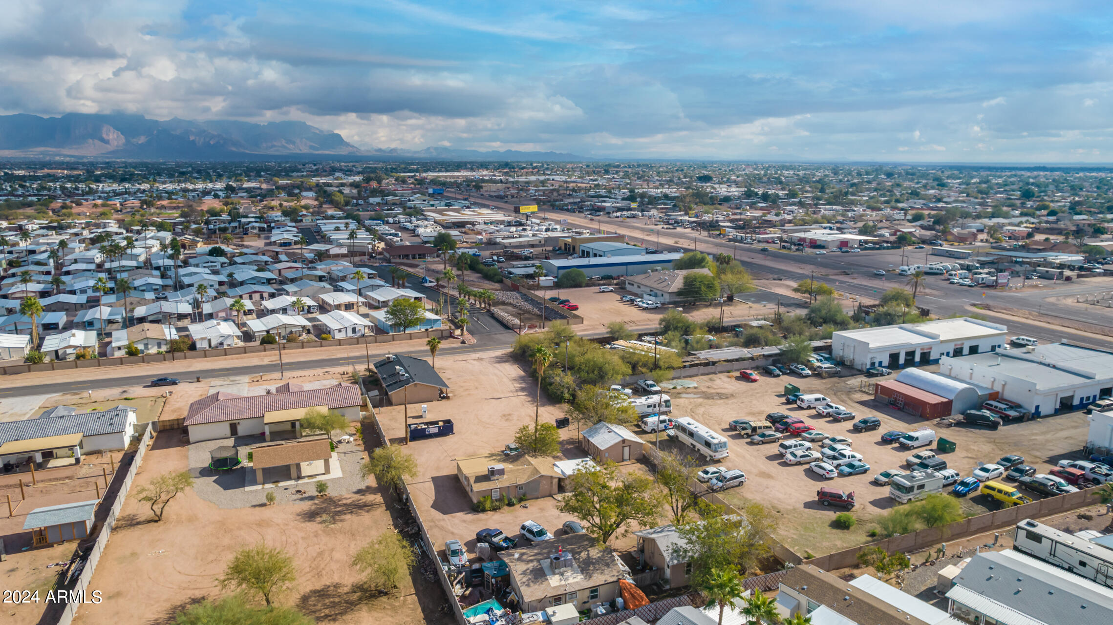 44 North Mountain Road Apache Junction, AZ 85120 - Photo 34 of 39 0035-12 - Mountain Aerials