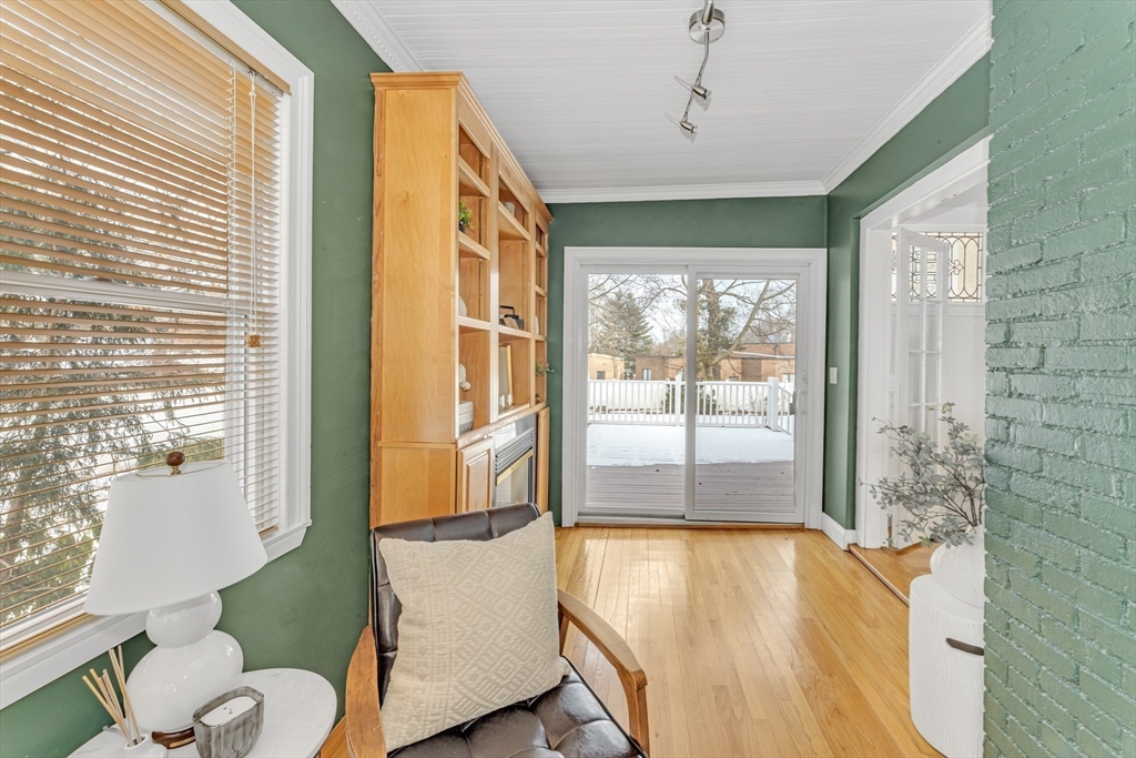 231 Lagrange Street Boston, MA 02132 - Photo 17 of 42 a bathroom with sink a window and tub