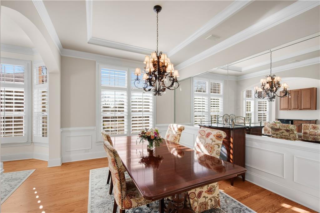 992 Wescott Lane Northeast Atlanta, GA 30342 - Photo 11 of 80 a view of a dining room with furniture and window