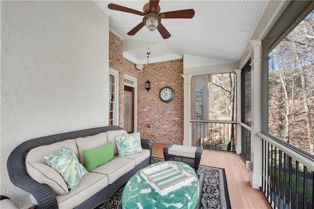 992 Wescott Lane Northeast Atlanta, GA 30342 - Photo 22 of 80 a living room with furniture and a large window