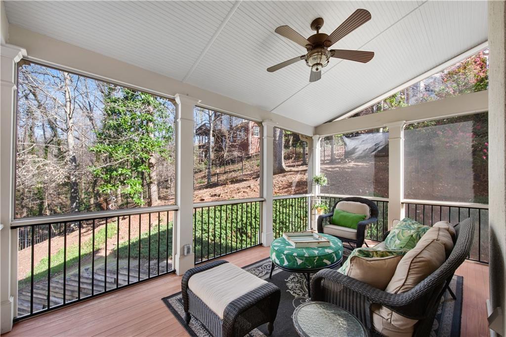 992 Wescott Lane Northeast Atlanta, GA 30342 - Photo 23 of 80 a balcony with furniture and a window