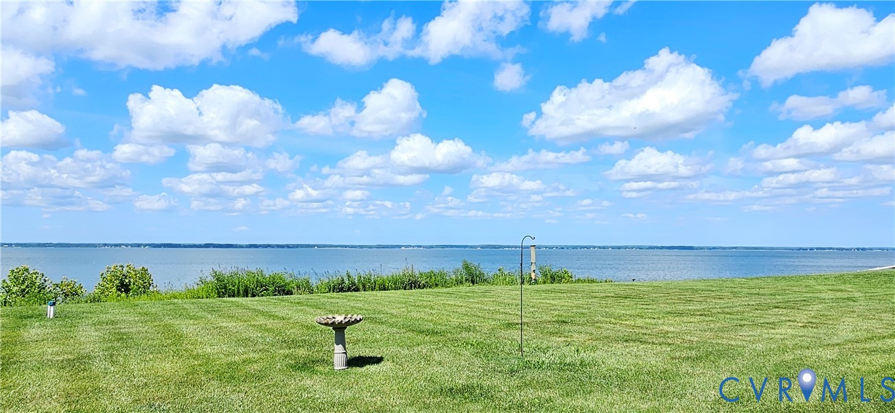 617 Sheepside Road Laneview, VA 22504 - Photo 4 of 9 Expansive lawn with direct waterfront access