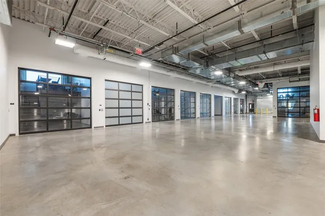 a view of an empty room with a empty space