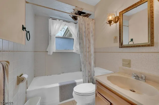 a view of a sky from a bathroom