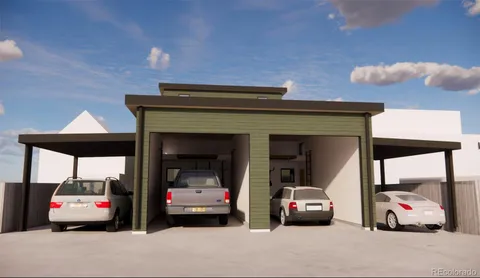 a view of car parked in parking lot