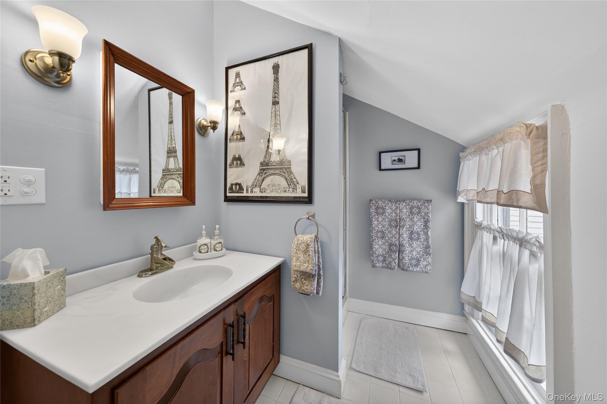90 Quaker Avenue Cornwall, NY 12518 - Photo 34 of 50 a bathroom with a sink mirror and a shower