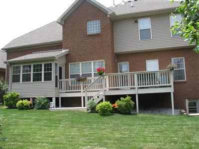 2412 Rockminster Road Lexington, KY 40509 - Photo 34 of 41 Nice entertaining area w/deck and sunroo