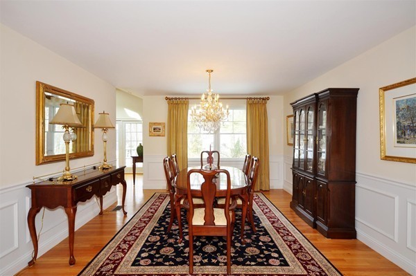 9 Oldham Road Arlington, MA 02474 - Photo 7 of 29 a view of a dining room with furniture window and wooden floor