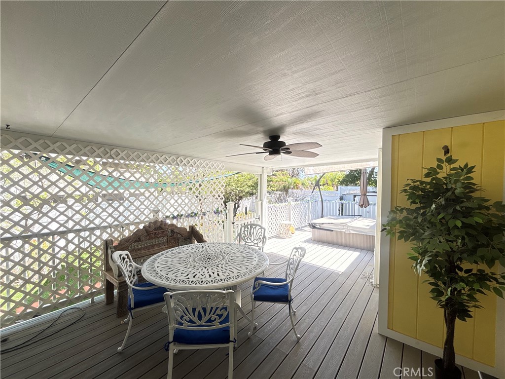 31130 South General Kearny Road, Unit 172 Temecula, CA 92591 - Photo 21 of 49 Back Deck